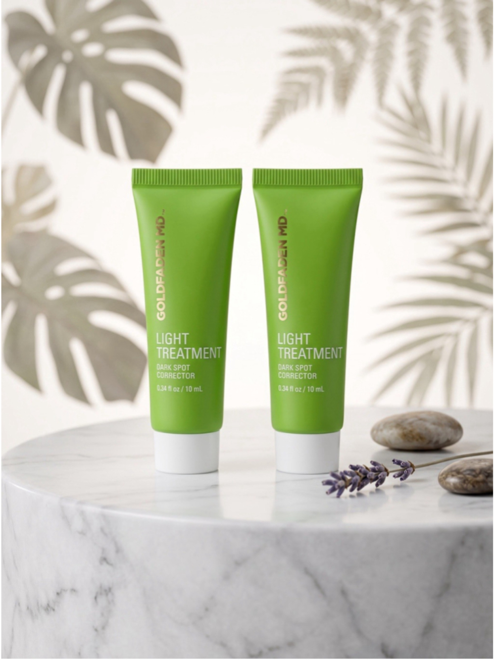 Goldfaden MD Light Treatment Dark Spot Corrector 10mL Travel Size Duo New
